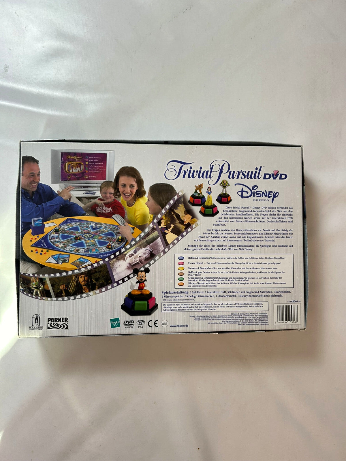 Trivial Pursuit Disney DVD Brettspiel Parker 2005 - Vollständig - Ansicht 10