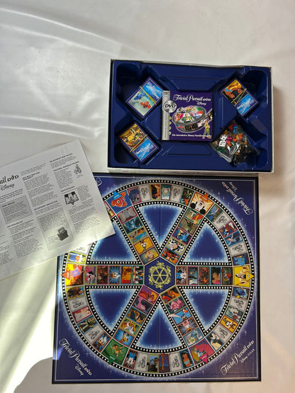 Trivial Pursuit Disney DVD Brettspiel Parker 2005 - Vollständig - Ansicht 7