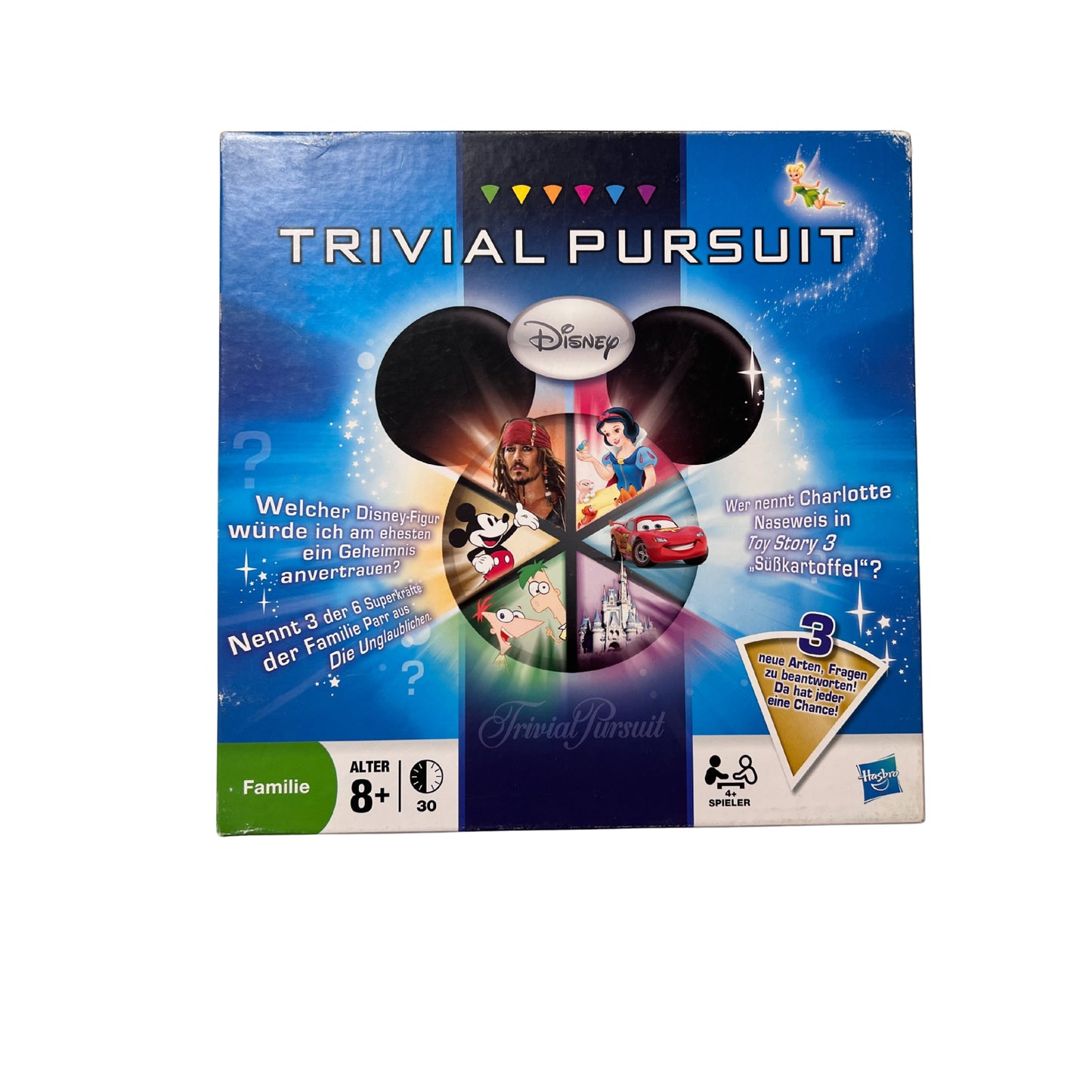Trivial Pursuit Disney - Parker - Blaue Edition – SKU A9677 – Gesellschaftsspiel gebraucht kaufen bei Brettspielimperium