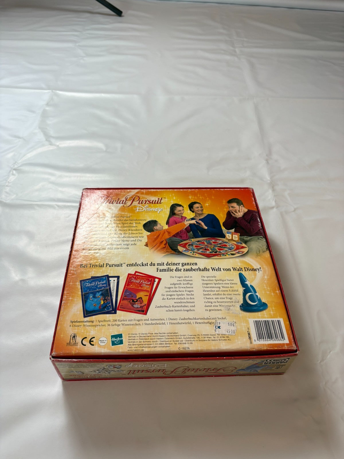 Trivial Pursuit Disney rote Edition Hasbro Spiel Gesellschaftsspie - vollständig - Ansicht 12