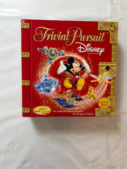 Trivial Pursuit Disney rote Edition Hasbro Spiel Gesellschaftsspie - vollständig - Ansicht 2