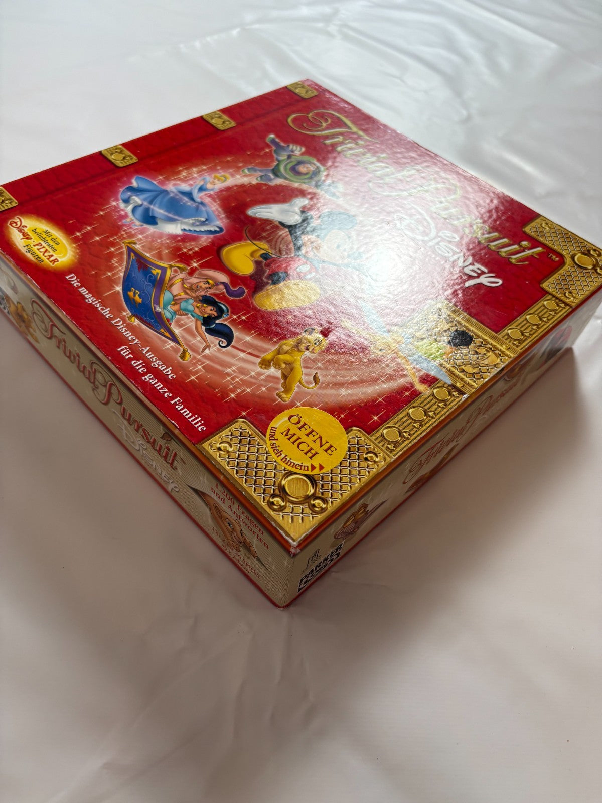 Trivial Pursuit Disney rote Edition Hasbro Spiel Gesellschaftsspie - vollständig - Ansicht 4