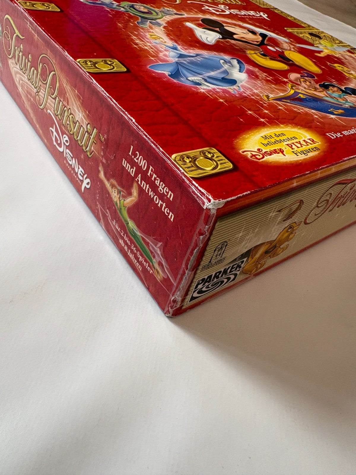 Trivial Pursuit Disney rote Edition Hasbro Spiel Gesellschaftsspie - vollständig - Ansicht 6