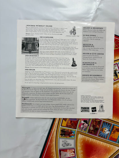 Trivial Pursuit Disney rote Edition Hasbro Spiel Gesellschaftsspie - vollständig - Ansicht 8