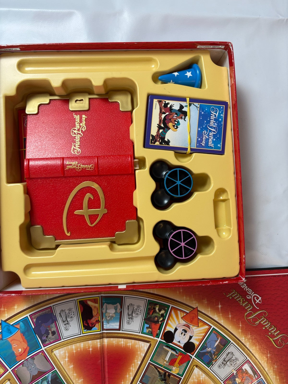 Trivial Pursuit Disney rote Edition Hasbro Spiel Gesellschaftsspie - vollständig - Ansicht 9