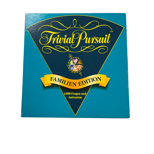 Trivial Pursuit Familienedition Parker Hasbro Spiel 1995  Vollständig - Ansicht 1