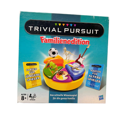 Trivial Pursuit Familienedition Parker Hasbro Spiel 2014 – SKU A11771 – Gesellschaftsspiel gebraucht kaufen bei Brettspielimperium