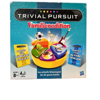 Trivial Pursuit Familienedition Parker Hasbro Spiel 2014  Vollständig - Ansicht 1
