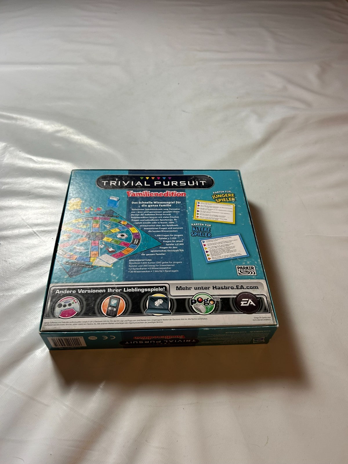 Trivial Pursuit Familienedition Parker Hasbro Spiel 2014  Vollständig - Ansicht 11