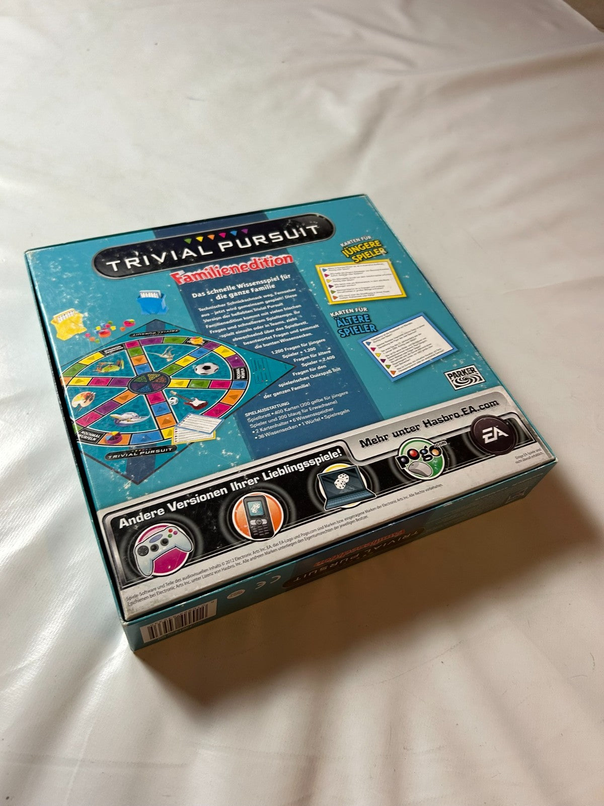 Trivial Pursuit Familienedition Parker Hasbro Spiel 2014  Vollständig - Ansicht 13