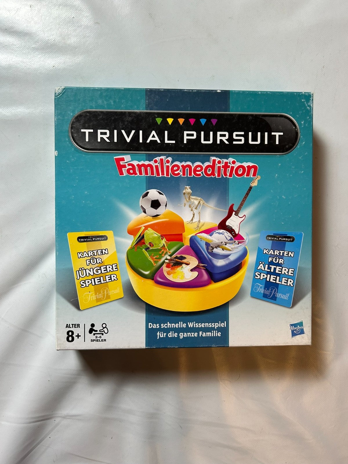 Trivial Pursuit Familienedition Parker Hasbro Spiel 2014  Vollständig - Ansicht 2