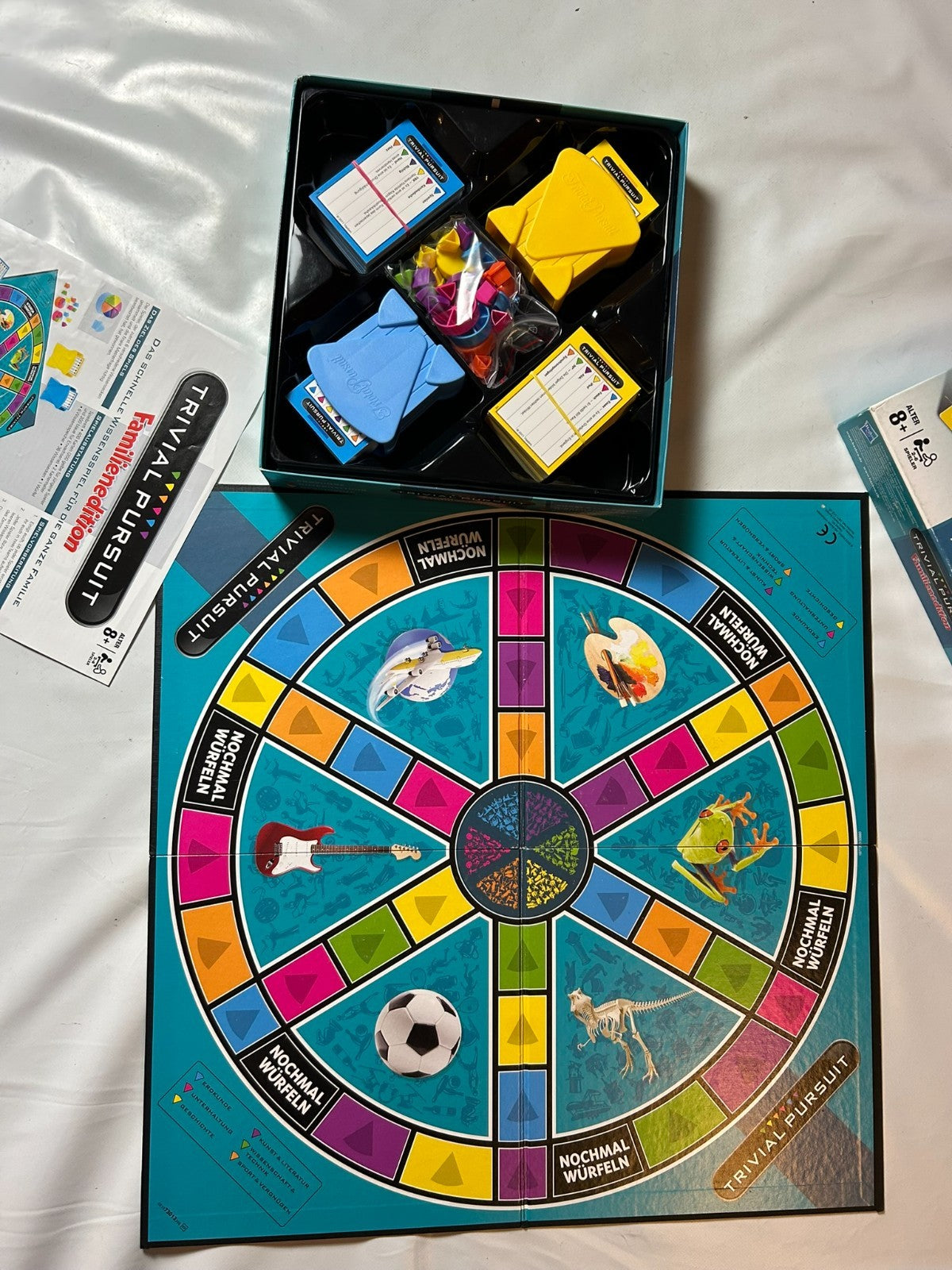 Trivial Pursuit Familienedition Parker Hasbro Spiel 2014  Vollständig - Ansicht 6