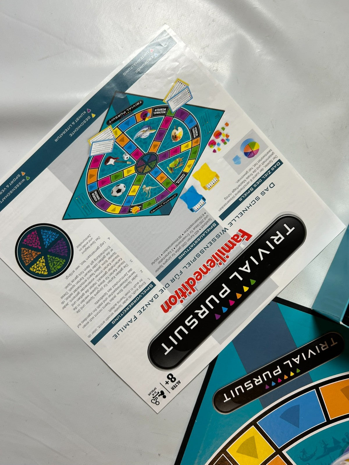 Trivial Pursuit Familienedition Parker Hasbro Spiel 2014  Vollständig - Ansicht 7