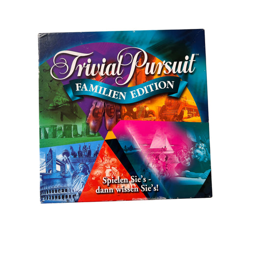 Trivial Pursuit Familienedition Parker Hasbro Spiel – SKU A14082 – Gesellschaftsspiel gebraucht kaufen bei Brettspielimperium