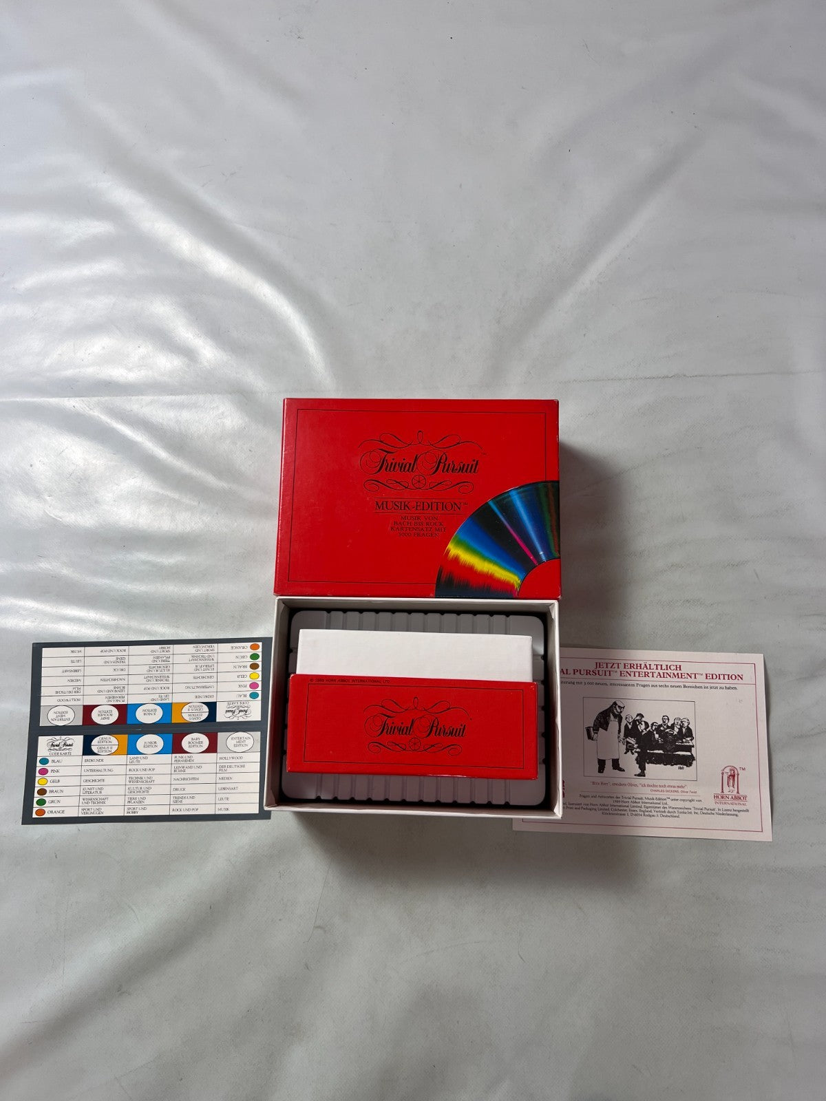 Trivial Pursuit Musik-Edition 1989 Parker Kartenset mit 3000 Fragen- Vollständig - Ansicht 2