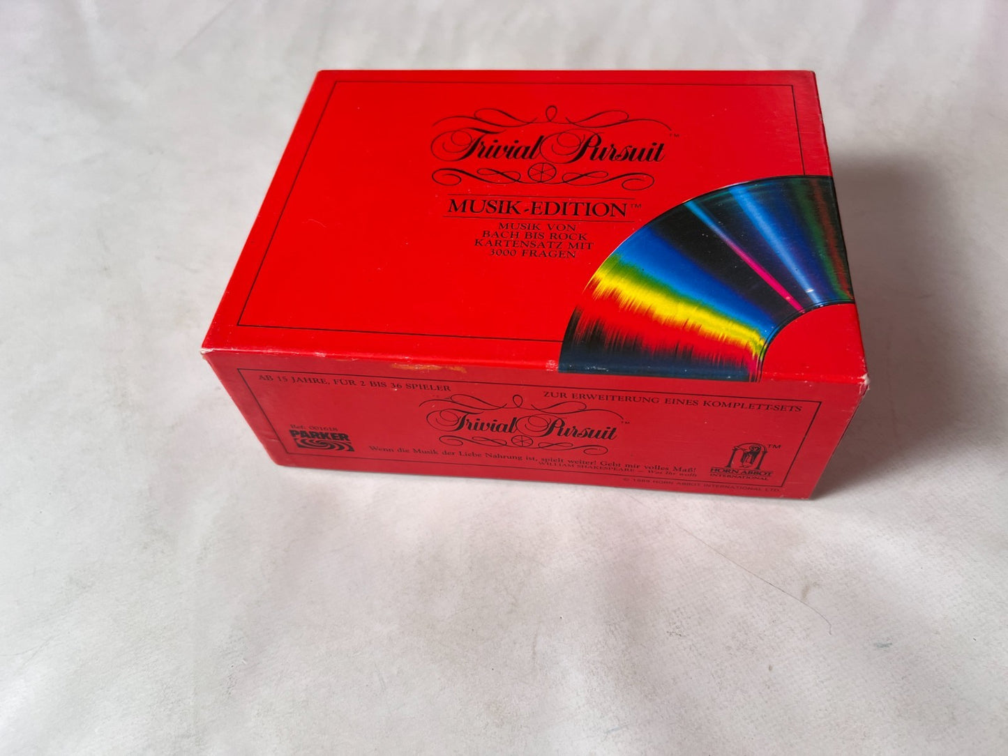 Trivial Pursuit Musik-Edition 1989 Parker Kartenset mit 3000 Fragen- Vollständig - Ansicht 8