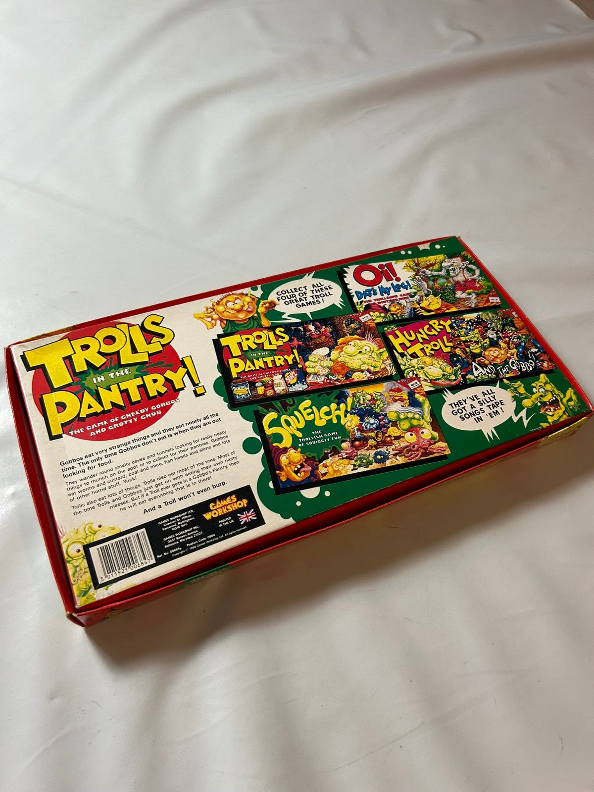 Trolls in the Pantry Spiel englisch 1989 Brettspiel  Vollständig - Ansicht 11