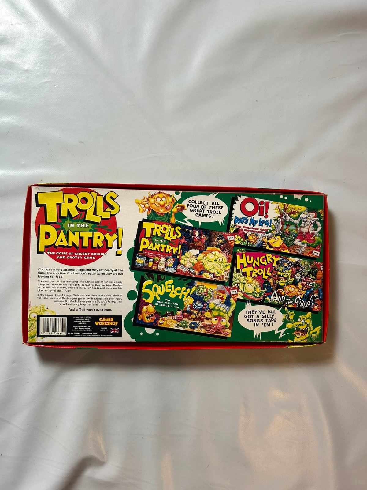 Trolls in the Pantry Spiel englisch 1989 Brettspiel  Vollständig - Ansicht 8