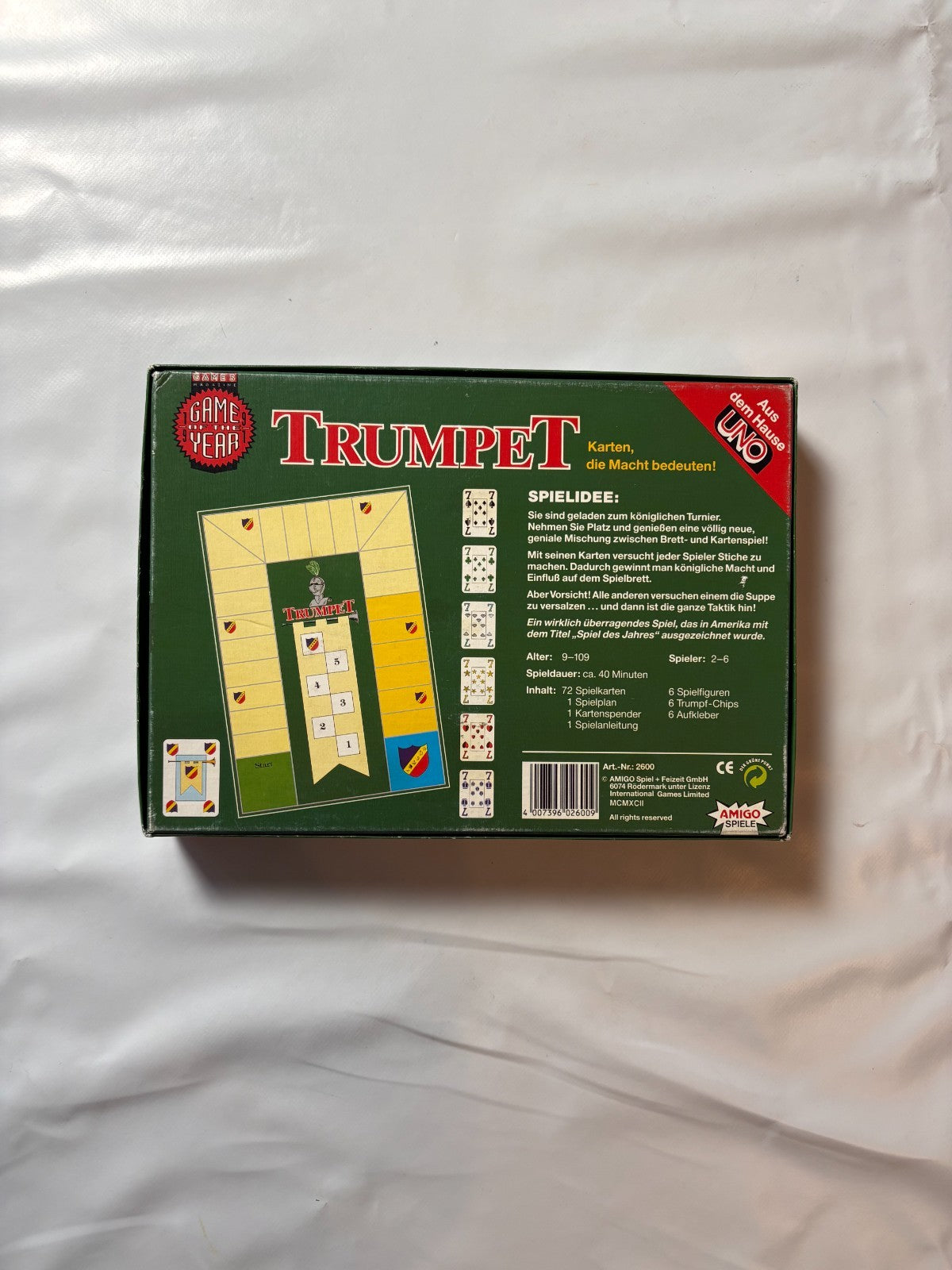 Trumpet Karten die Macht bedeuten Amigo Brettspiel  Vollständig - Ansicht 9