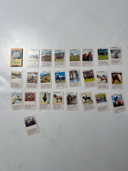 Trumpf Berliner Spielkarten Pferde Die Liliputs Super Mini Trumpf - Vollständig - Ansicht 3