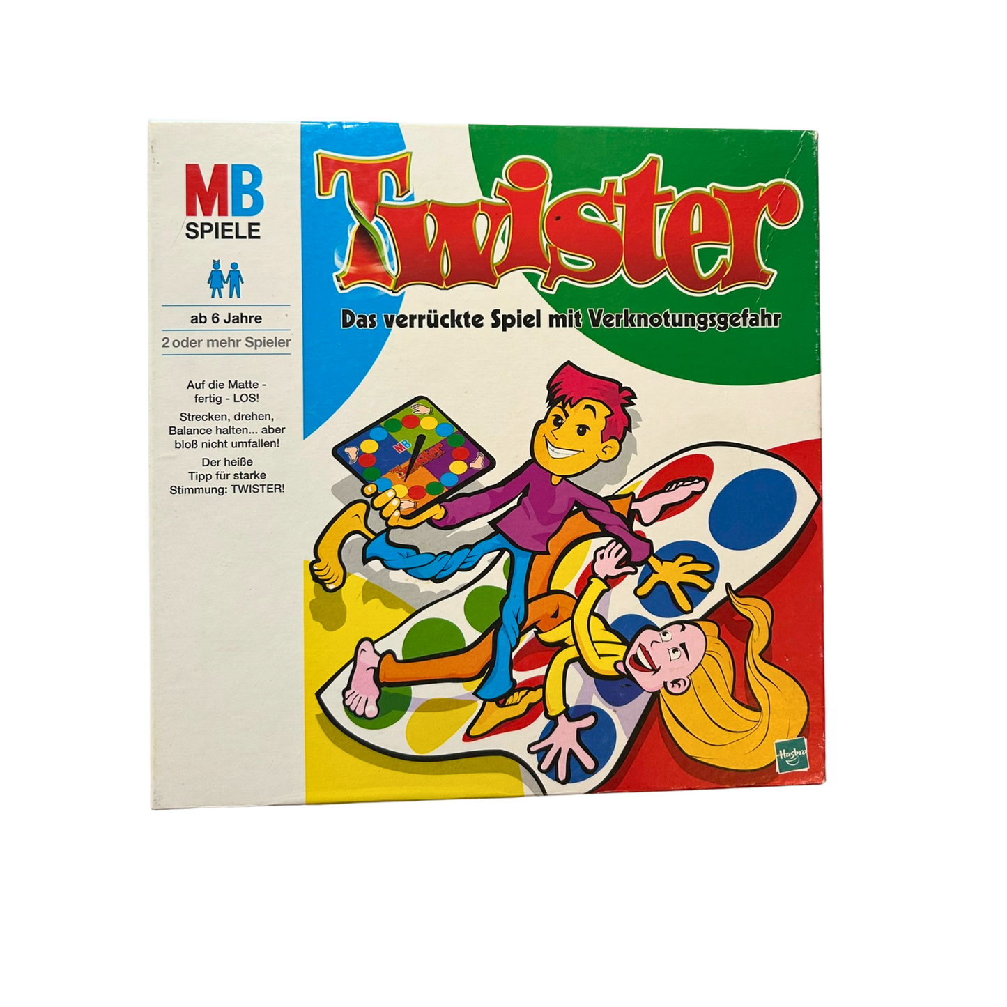Twister Hasbro MB Spiele Partyspiel 1999 Spiel  Vollständig - Ansicht 1