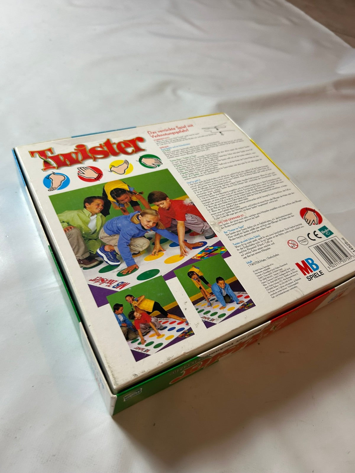 Twister Hasbro MB Spiele Partyspiel 1999 Spiel  Vollständig - Ansicht 11