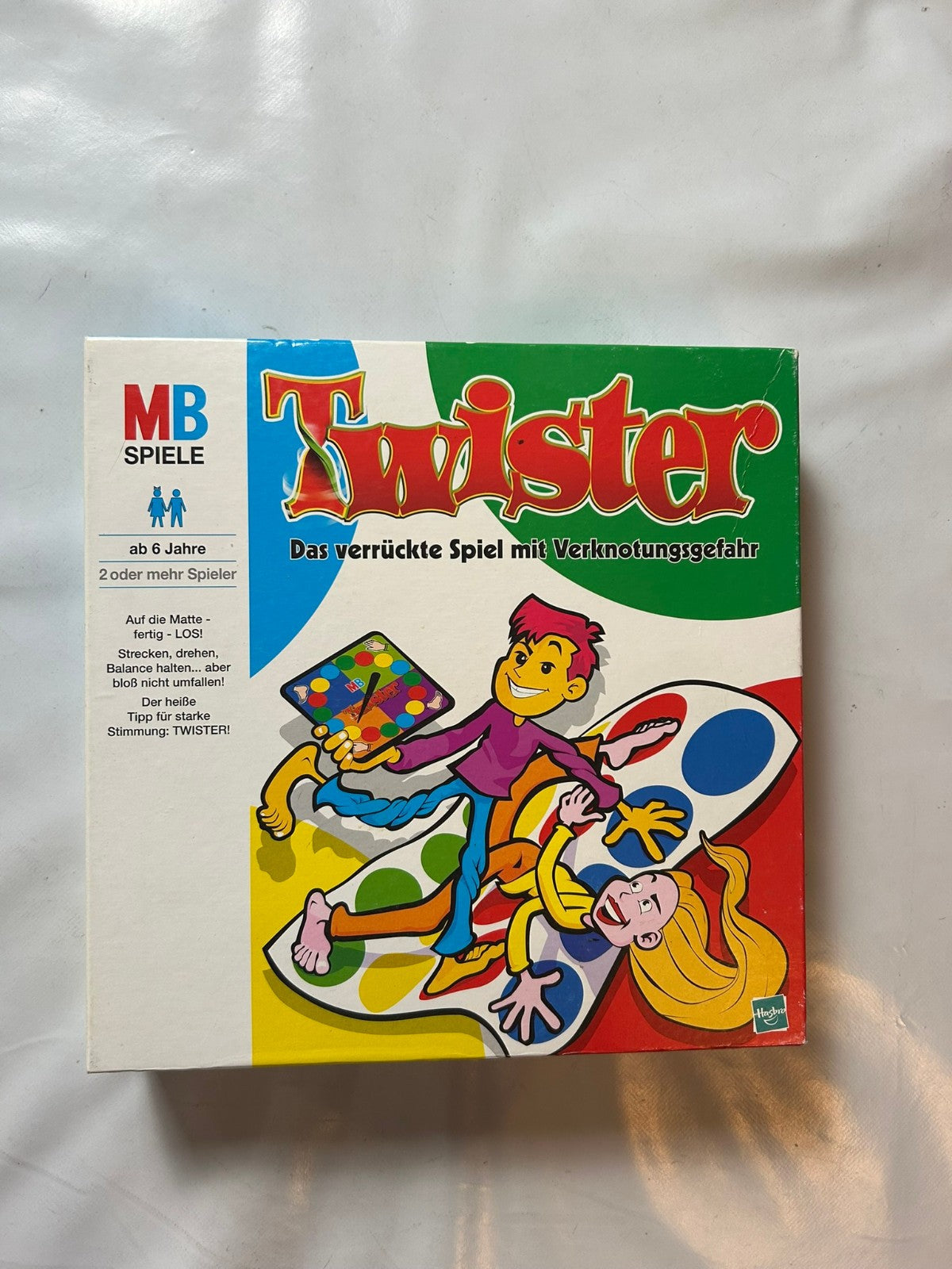 Twister Hasbro MB Spiele Partyspiel 1999 Spiel  Vollständig - Ansicht 2