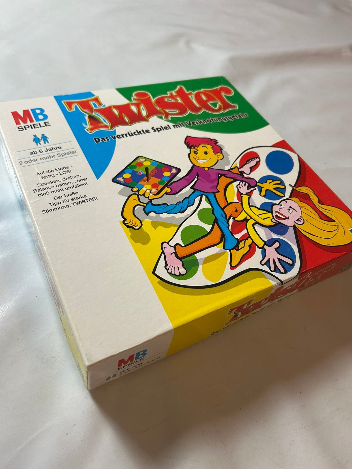 Twister Hasbro MB Spiele Partyspiel 1999 Spiel  Vollständig - Ansicht 5