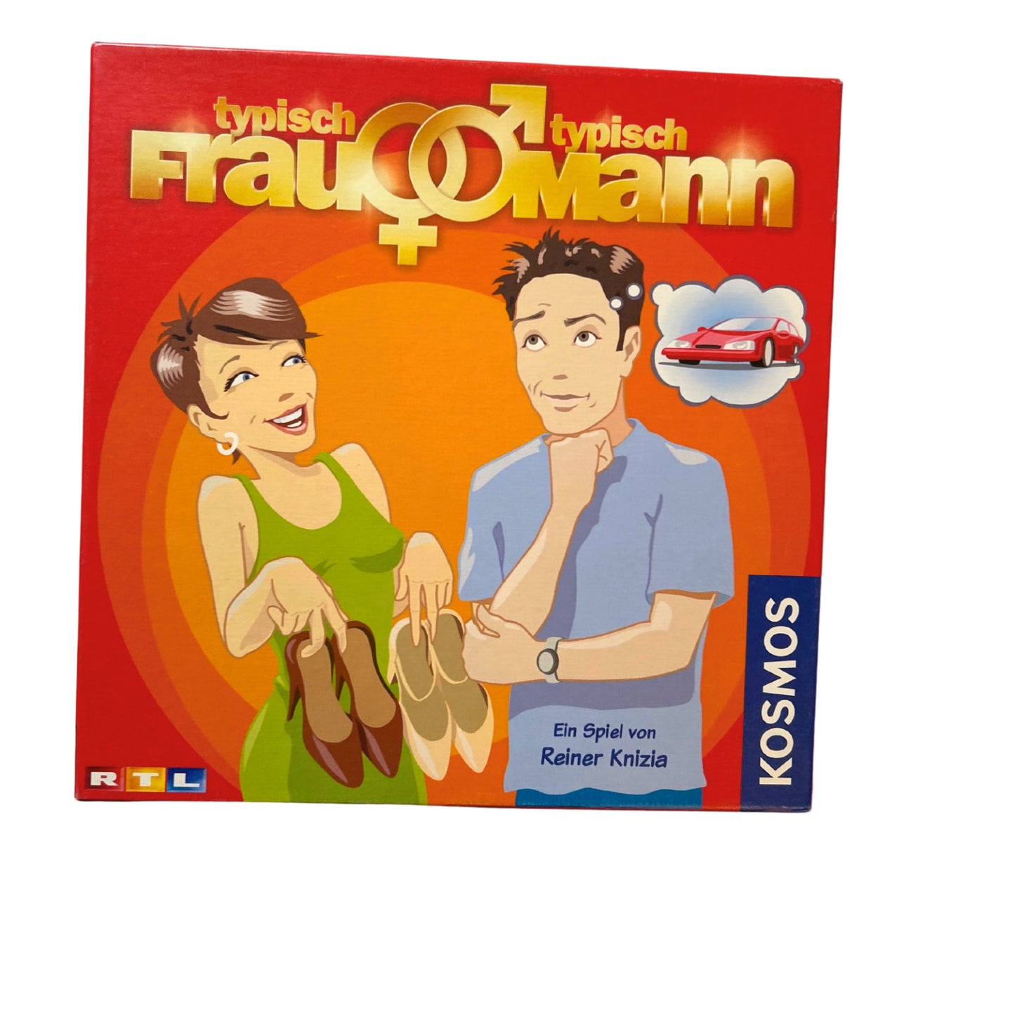 Typisch Frau Typisch Mann Reiner Knizia Kosmos 2006 – SKU A12270 – Gesellschaftsspiel gebraucht kaufen bei Brettspielimperium