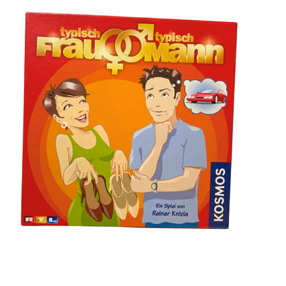 Typisch Frau Typisch Mann Reiner Knizia Kosmos 2006 – SKU A12270 – Gesellschaftsspiel gebraucht kaufen bei Brettspielimperium
