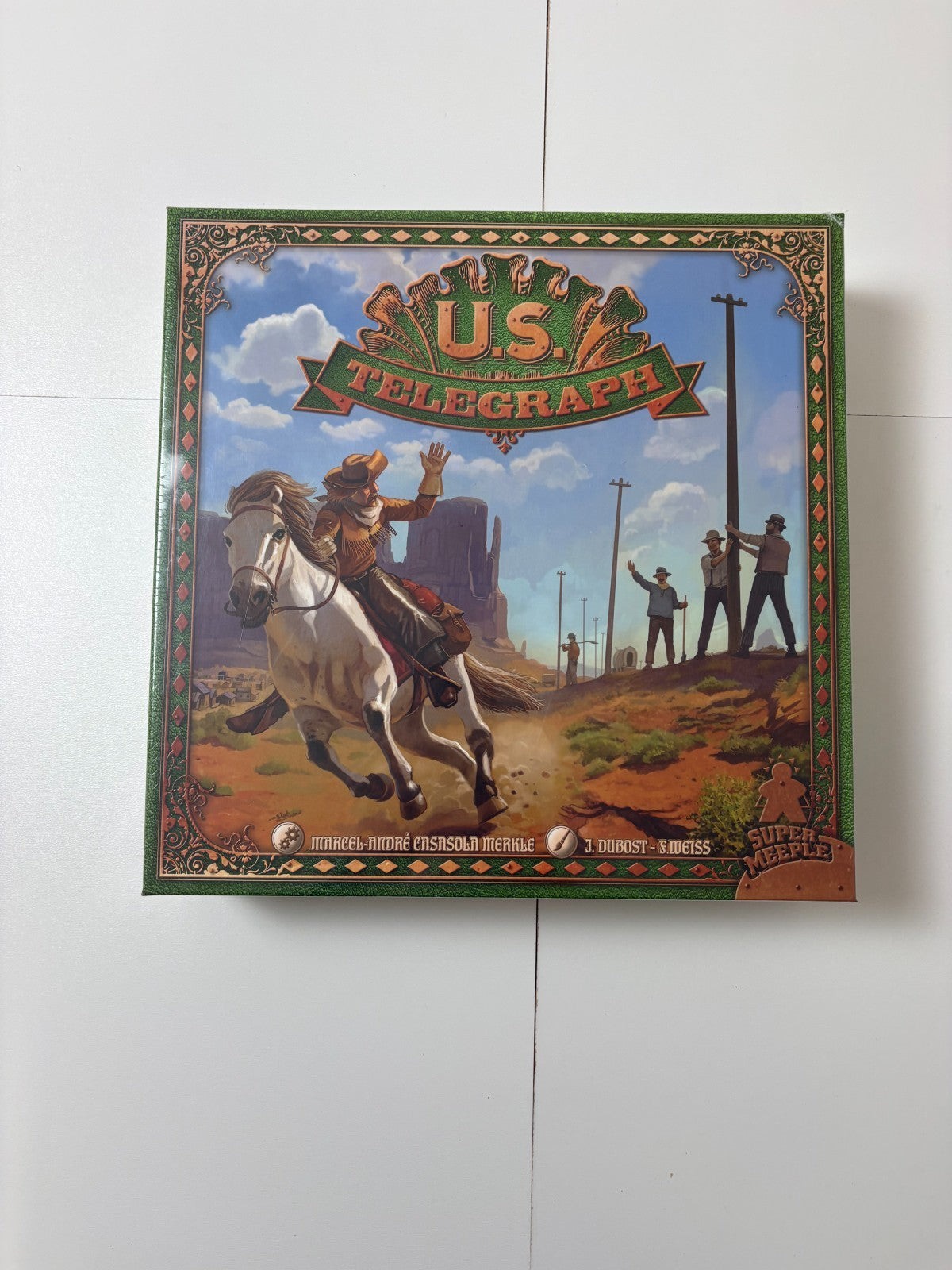 U.S. Telegraph Spiel Supermeeple englisch - NEU in Folie - Ansicht 2