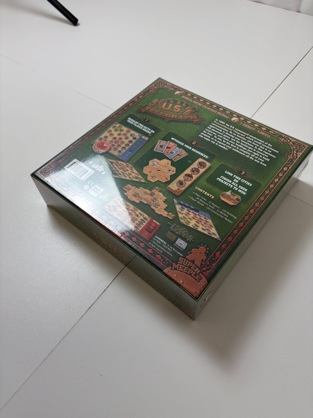 U.S. Telegraph Spiel Supermeeple englisch - NEU in Folie - Ansicht 8