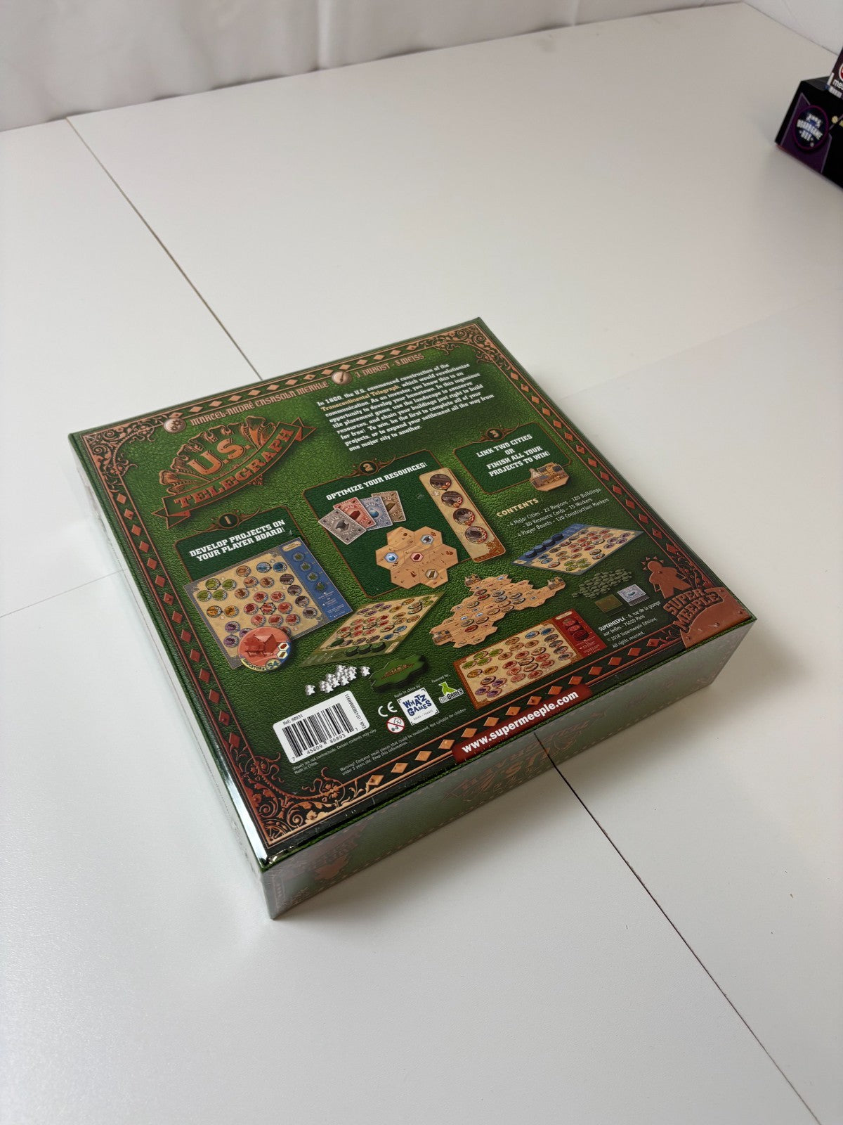 U.S. Telegraph Spiel Supermeeple englisch - NEU in Folie - Ansicht 9