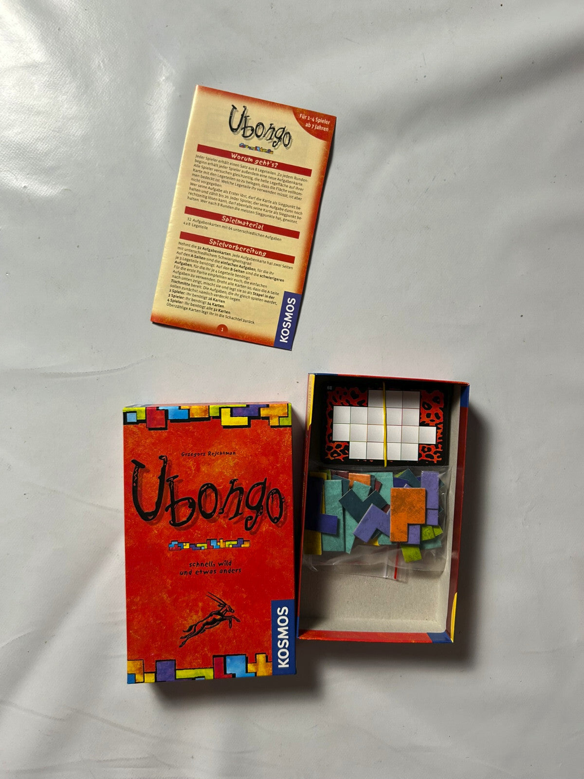 Ubongo  Mitbringspiel  Kosmos  Vollständig - Ansicht 4