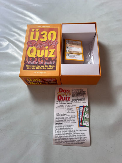 Ü-30 Party Quiz Kartenspiel - Vollständig - Ansicht 3