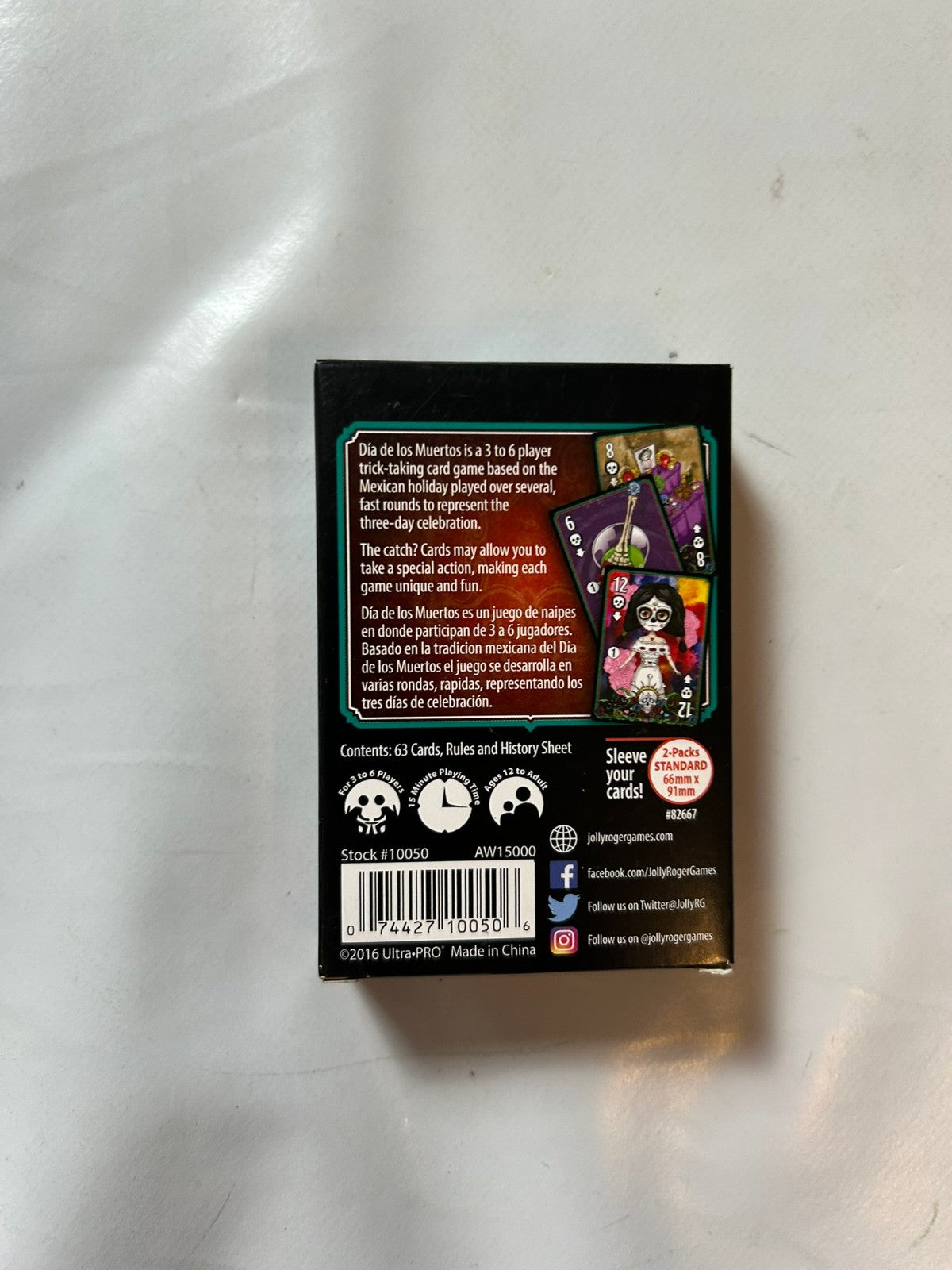 Ultra Pro Dia De Los Muertos Card Game englisch  Neu - Ansicht 7