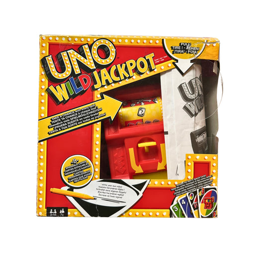 UNO Wild Jackpot Mattel – SKU A10561 – Kartenspiel gebraucht kaufen bei Brettspielimperium