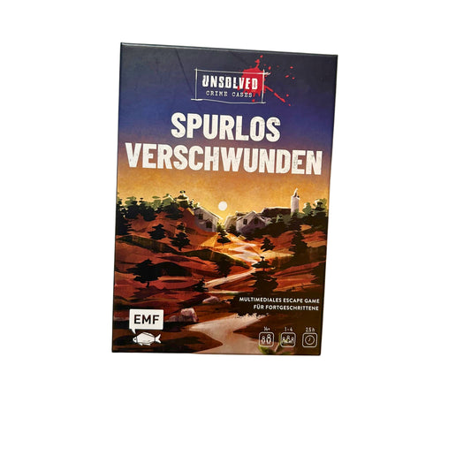 Unsolved Crime Cases - Spurlos verschwunden - Unbespielt – SKU A10335 – Gesellschaftsspiel gebraucht kaufen bei Brettspielimperium