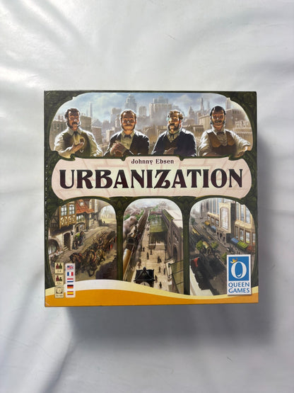 Urbanization Brettspiel von Johnny Ebsen Queen Games  NEU in Folie - Ansicht 2