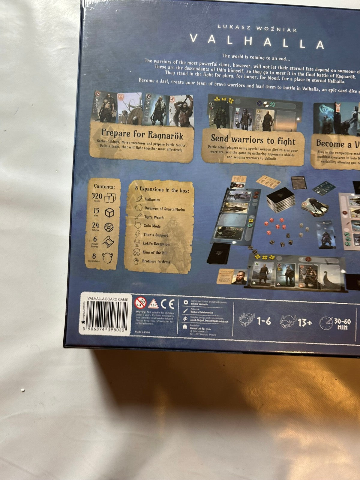 Valhalla Board Game – Kickstarter Edition Englisch  Neu in Folie - Ansicht 10