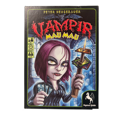 Vampir Mau Mau Pegasus Spiele Kartenspiel Familien – SKU A12912 – Kartenspiel gebraucht kaufen bei Brettspielimperium