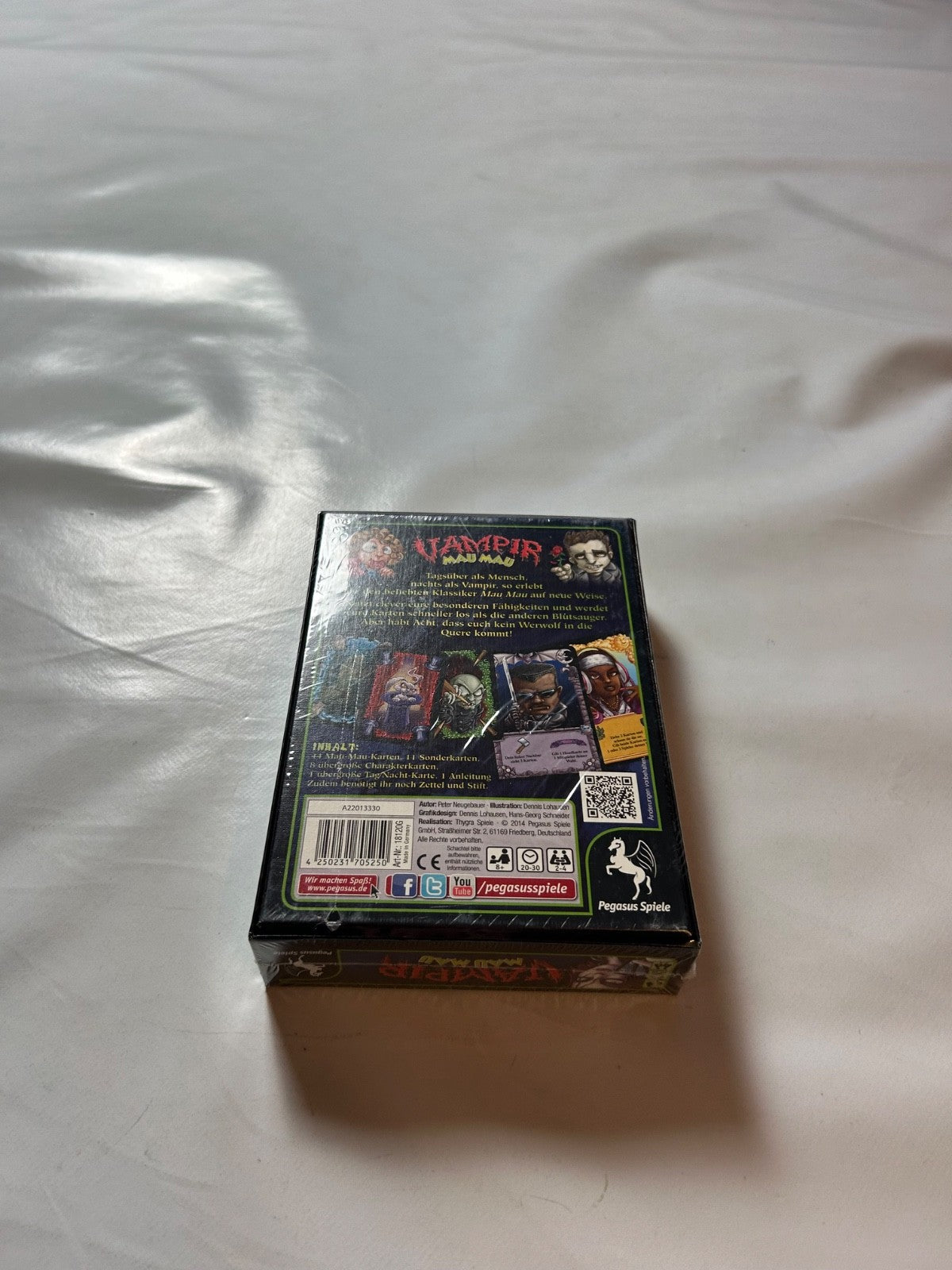 Vampir Mau Mau Pegasus Spiele Kartenspiel Familien - NEU in Folie - Ansicht 7