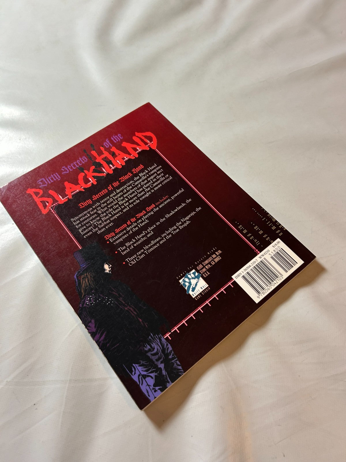 Vampire The Masquerade Dirty secrets of the Black Hand WW4210 Englisch - Ansicht 10