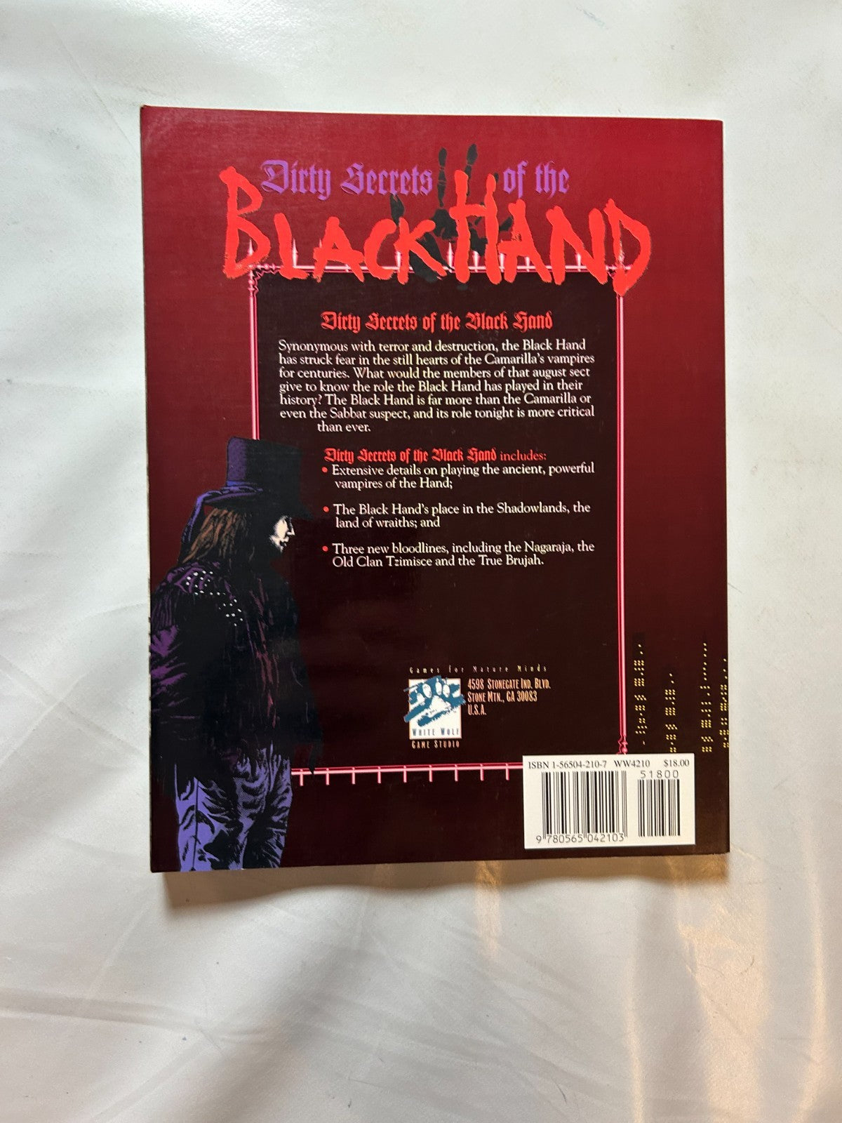 Vampire The Masquerade Dirty secrets of the Black Hand WW4210 Englisch - Ansicht 7