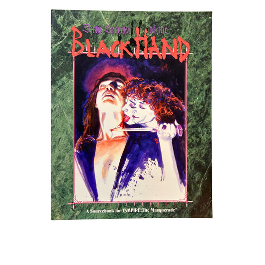 Vampire The Masquerade Dirty secrets of the Black Hand WW4210 Englisch – SKU A12779 – Rollenspiel-Buch gebraucht kaufen bei Brettspielimperium