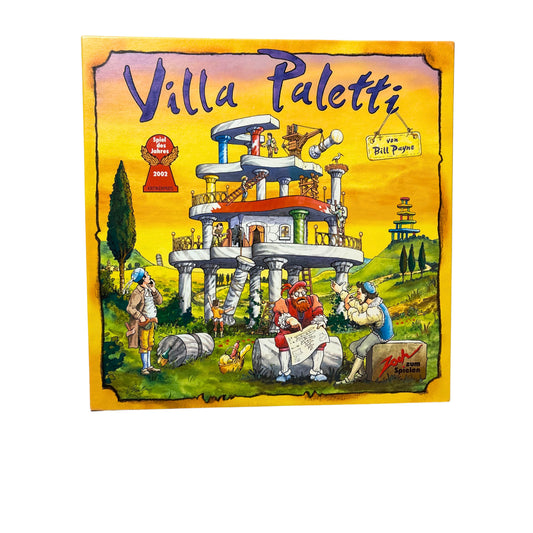 Villa Paletti Zoch Bill Payne Spiel des Jahres 2002 – SKU A14245 – Gesellschaftsspiel gebraucht kaufen bei Brettspielimperium