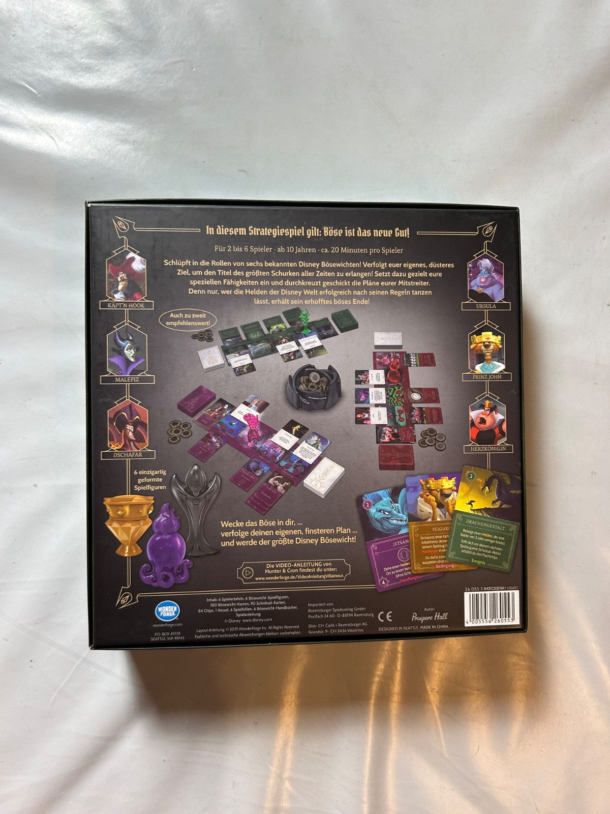 Villainous Ravensburger Familienspiel Disney Brettspiel  Vollständig - Ansicht 8