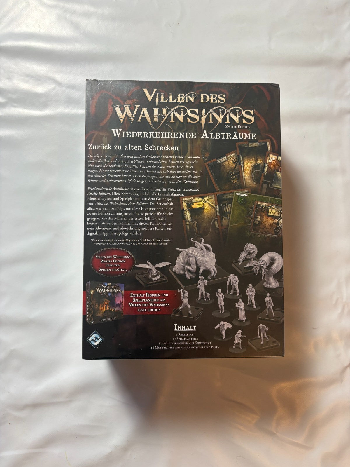 Villen des Wahnsinns 2 Edition Wiederkehrende Albträume Set DE  NEU in Folie - Ansicht 7