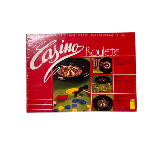 Vintage Casino Roulette PERI Spiele (Made In Austria) 90er Jahre  Neu in Folie - Ansicht 1