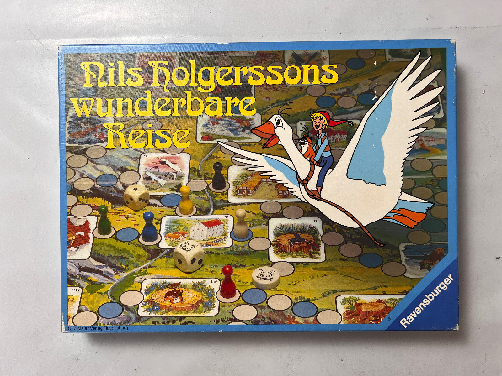Vintage Nils Holgerssons Wunderbare Reise - Ravensburger 1982 - Vollständig - Ansicht 5